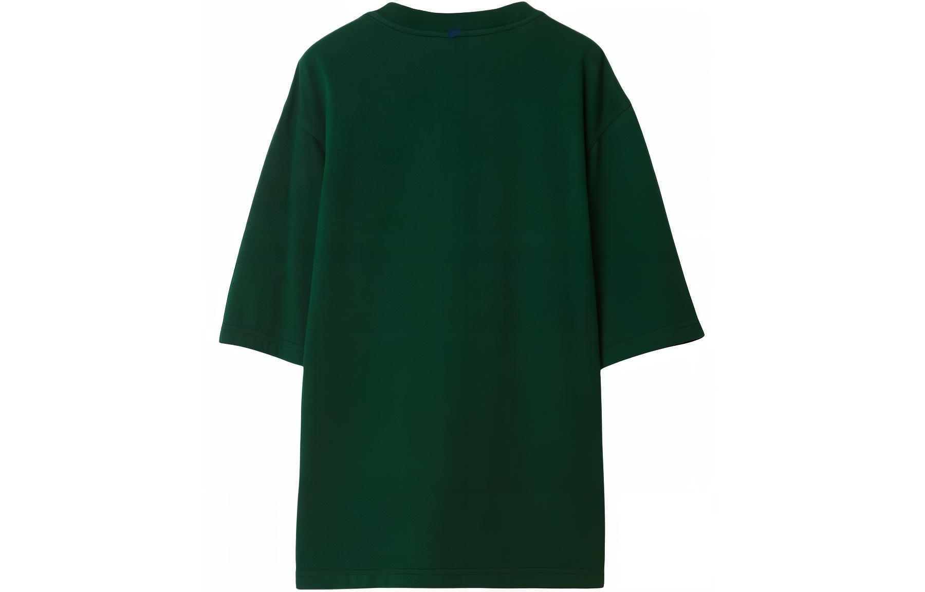 Lookbook Burberry SS24 常春藤綠寬鬆版型圓領休閒T恤 80808151