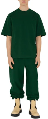 Burberry SS24 常春藤綠寬鬆版型圓領休閒T恤 80808151 Shop Burberry SS24 常春藤綠寬鬆版型圓領休閒T恤 80808151