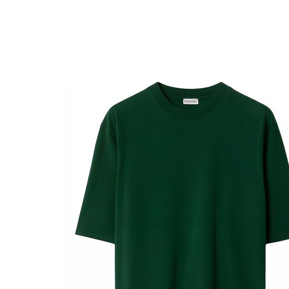 Details for Burberry SS24 常春藤綠寬鬆版型圓領休閒T恤 80808151