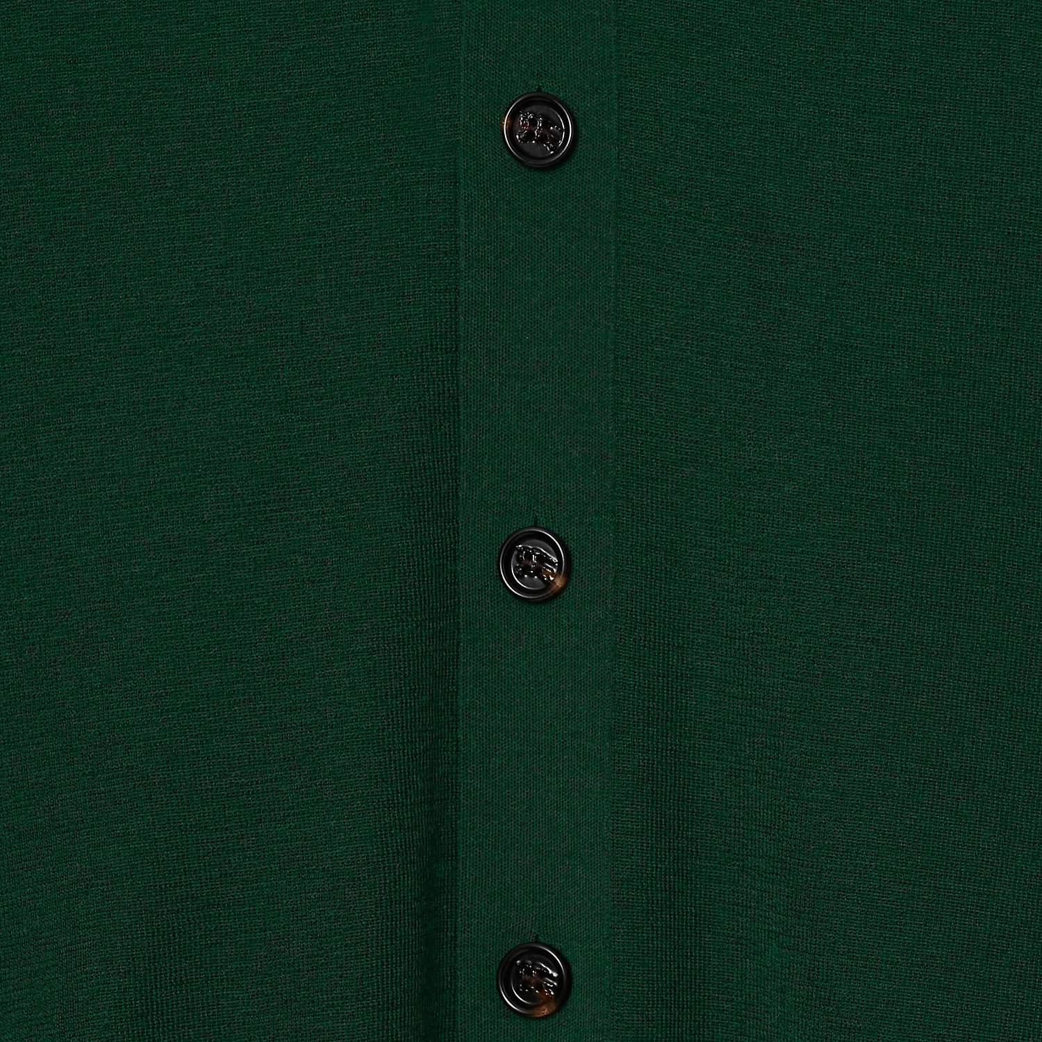 Sizing バーバリー SS24 アイビーグリーン Vネック ボタンアップ ニットカーディガンセーター 80831791