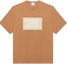 Buy Burberry SS24 Light Brown Logo Crew Neck Short Sleeve T-Shirt. 80843401