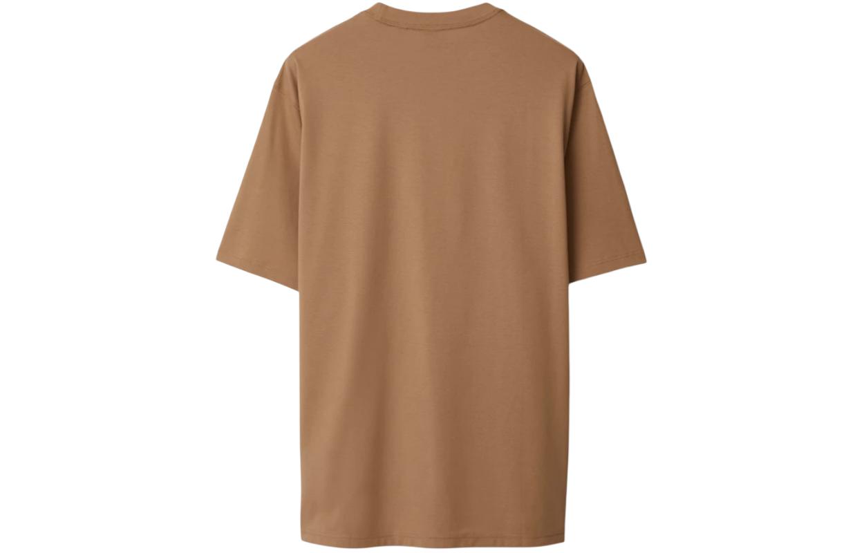 Lookbook Burberry SS24  Light Brown Logo Crew Neck Short Sleeve T-Shirt. 80843401