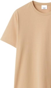 Burberry SS24 刺繡標誌圓領T恤 柔和黃棕色。 80843601 Details for Burberry SS24 刺繡標誌圓領T恤 柔和黃棕色。 80843601