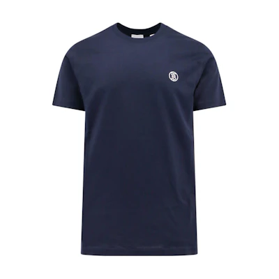 Burberry SS24 Logo Graphic Crewneck T-Shirt Navy Blue. 80840201