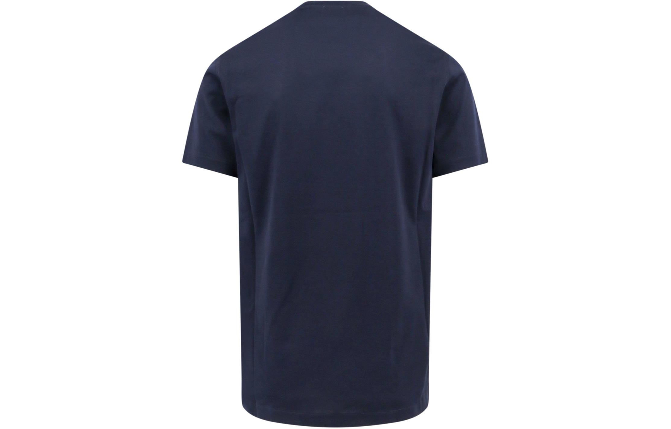 Burberry SS24  Logo Graphic Crewneck T-Shirt Navy Blue. 80840201 圖 3