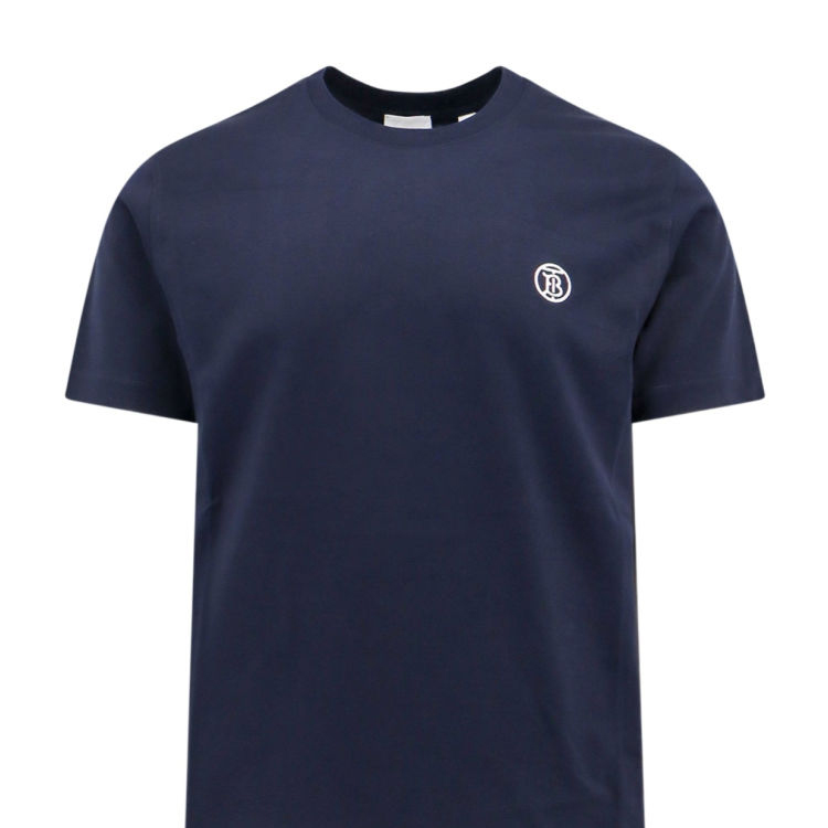 Burberry SS24  Logo Graphic Crewneck T-Shirt Navy Blue. 80840201 圖 6