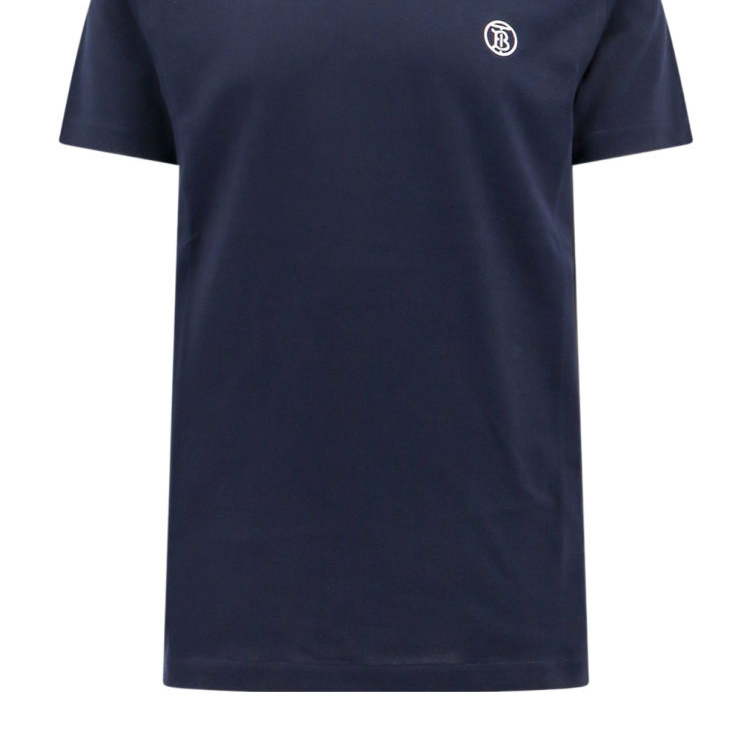 Burberry SS24  Logo Graphic Crewneck T-Shirt Navy Blue. 80840201 圖 7