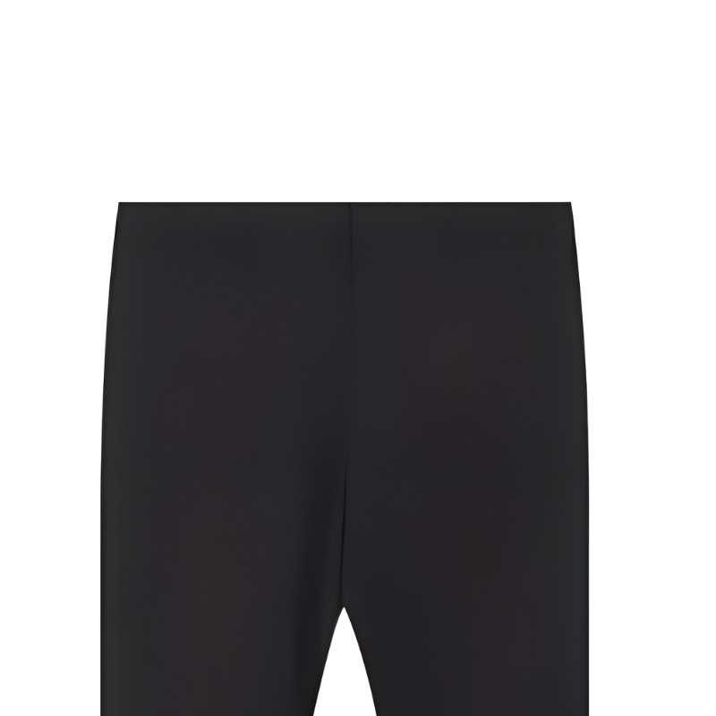 Burberry SS24  Mid-Rise Casual Pants Hidden Closure Solid Black 40250211 圖 3