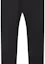 Shop Burberry SS24 Mid-Rise Casual Pants Hidden Closure Solid Black 40250211