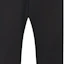 Sizing Burberry SS24 Mid-Rise Casual Pants Hidden Closure Solid Black 40250211