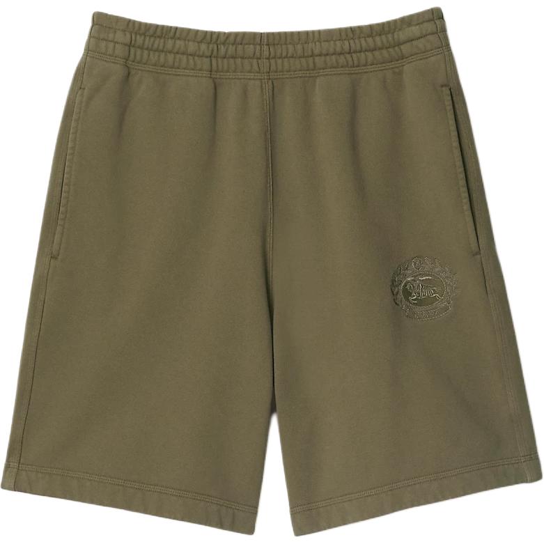 Order バーバリー SS24 刺繍エンブレムロゴ付きミッドライズカジュアルショーツ ベージュ. 80945681