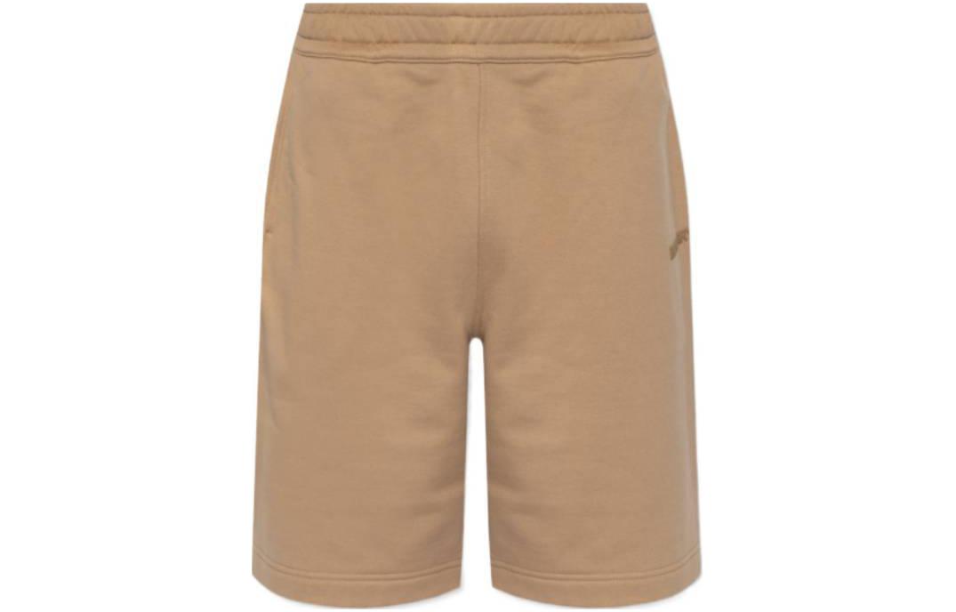 Burberry SS24  Mid-Rise Elastic Casual Shorts Light Brown. 80831531 圖 2