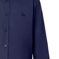 Details for 博柏利 SS24 海军蓝刺绣标志长袖衬衫. 80667651