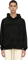 Purchase Burberry SS24 Solid Color Drawstring Hoodie Black 80982141