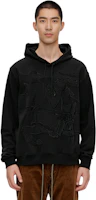 Sizing Burberry SS24 Solid Color Drawstring Hoodie Black 80982141