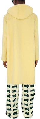 Burberry SS24 Abrigo Duffel Sólido con Capucha Color Amarillo Daffodil 80825941 Purchase Burberry SS24 Abrigo Duffel Sólido con Capucha Color Amarillo Daffodil 80825941