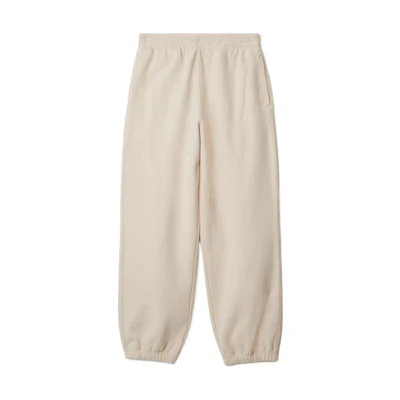 Burberry SS24 Solid Color Elastic Waist Knit Jogger Pants Black. 80849781