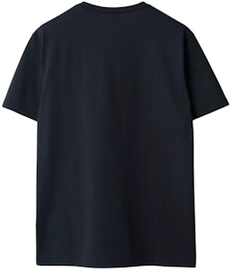 Burberry SS24 Baju-T Leher Bulat Navy Blue Logo Sulam Warna Solid. 80843641 Lookbook Burberry SS24 Baju-T Leher Bulat Navy Blue Logo Sulam Warna Solid. 80843641