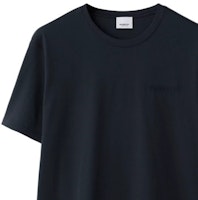 バーバリー SS24 無地 刺繍ロゴ クルーネック Tシャツ ネイビーブルー. 80843641 Details for バーバリー SS24 無地 刺繍ロゴ クルーネック Tシャツ ネイビーブルー. 80843641