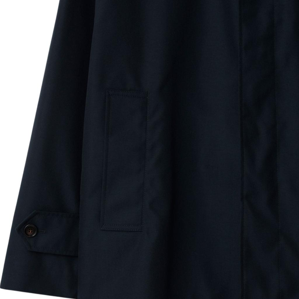 Burberry SS24  Solid Color Long Sleeve Button Jacket - Black 80918461 圖 7