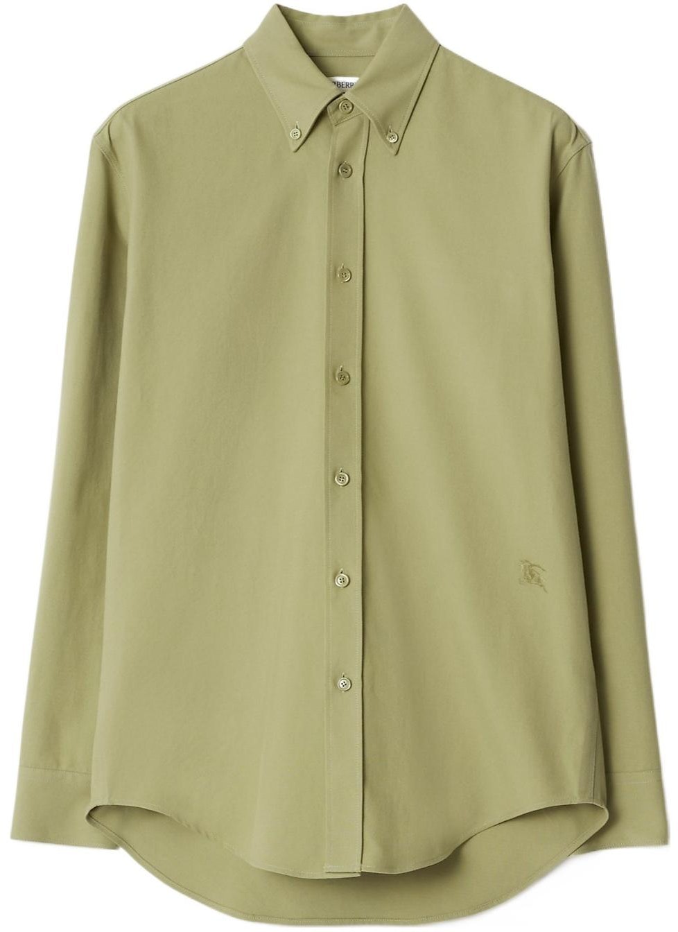 burberry-ss-24-solid-color-point-collar-long-sleeve-shirt-green-80823031