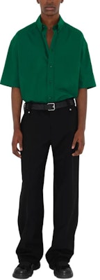 Burberry SS24 Solid Color Short-Sleeve Casual Button-Up Shirt. 80819781 Shop Burberry SS24 Solid Color Short-Sleeve Casual Button-Up Shirt. 80819781