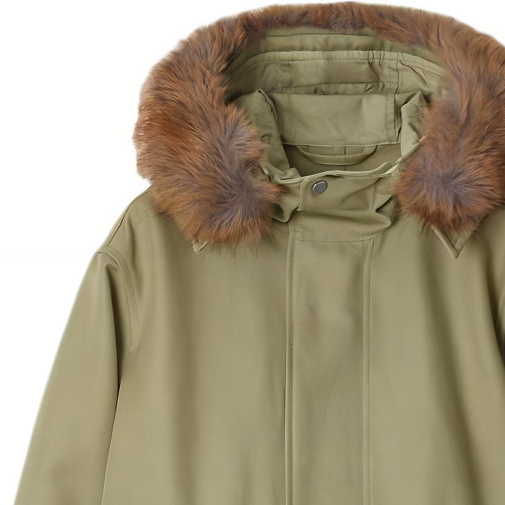 Burberry SS24  Solid Color Short Hooded Long Sleeve Coat Orion Beige. 80952541 圖 6