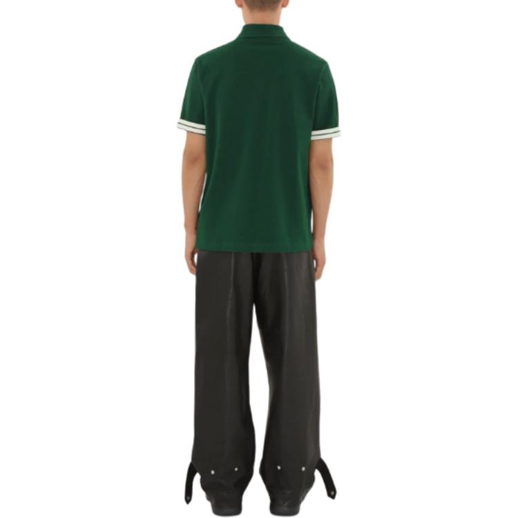 Purchase Burberry SS24  Solid Color Straight-Cut Casual Polo Shirt Short Sleeve. 80821251