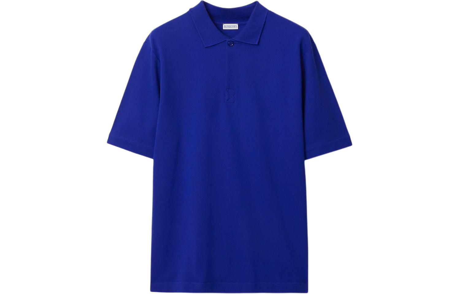 Sizing Burberry SS24  Solid Color Straight-Cut Casual Polo Shirt Short Sleeve. 80821251