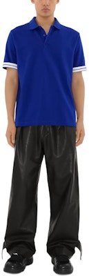 Burberry SS24 Solid Color Straight-Cut Casual Polo Shirt Short Sleeve. 80821251 1