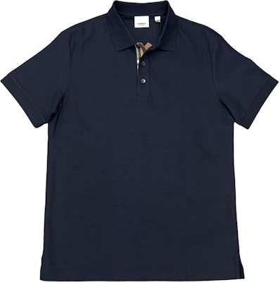 Burberry SS24 Solid Color Straight-Cut Short-Sleeve Polo Shirt Blue 80843991 Order Burberry SS24 Solid Color Straight-Cut Short-Sleeve Polo Shirt Blue 80843991
