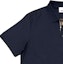 Purchase Burberry SS24 Solid Color Straight-Cut Short-Sleeve Polo Shirt Blue 80843991