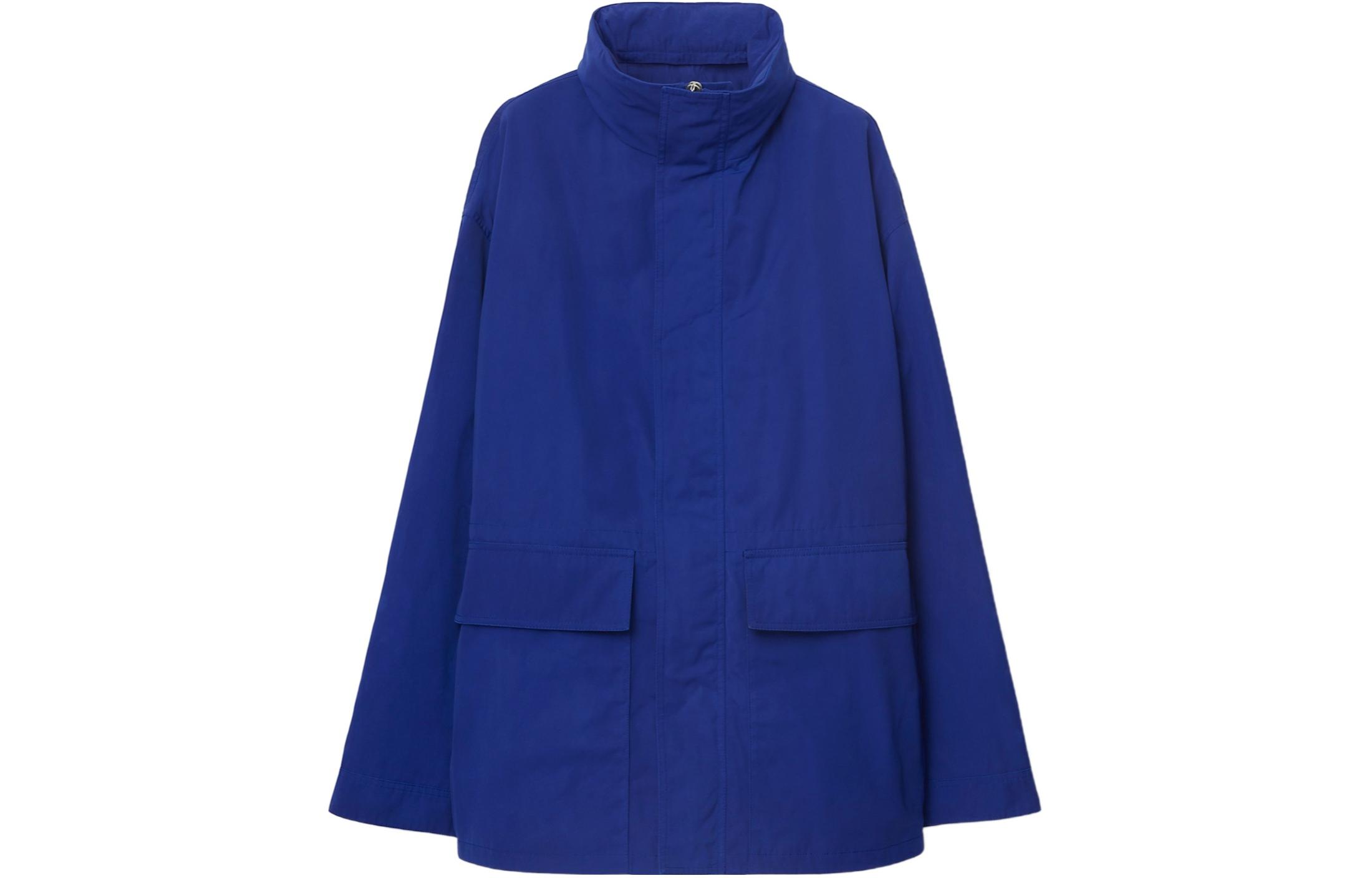 Order 博柏利 SS24 蓝色纯色拉链夹克 80853411