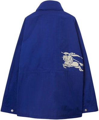 博柏利 SS24 蓝色纯色拉链夹克 80853411 Lookbook 博柏利 SS24 蓝色纯色拉链夹克 80853411