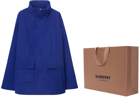 博柏利 SS24 蓝色纯色拉链夹克 80853411 Purchase 博柏利 SS24 蓝色纯色拉链夹克 80853411