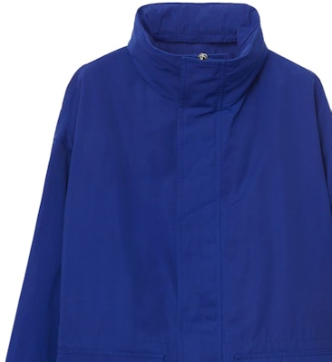 博柏利 SS24 蓝色纯色拉链夹克 80853411 2