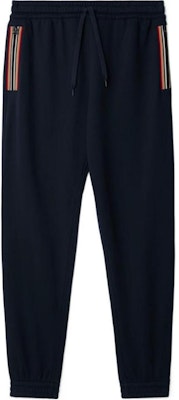 Burberry SS24 Celana Santai Knit Bergaris Tali Serut Biru Navy. 80878711 Buy Burberry SS24 Celana Santai Knit Bergaris Tali Serut Biru Navy. 80878711