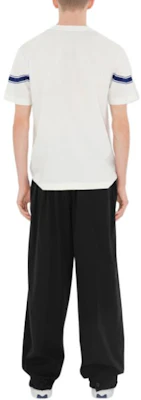 Burberry SS24 條紋小馬印花休閒短袖T恤 鹽晶色。 80904361 Details for Burberry SS24 條紋小馬印花休閒短袖T恤 鹽晶色。 80904361