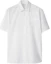 Order Burberry SS24 White Short-Sleeve Shirt with Embroidered Equestrian Logo. 80953191