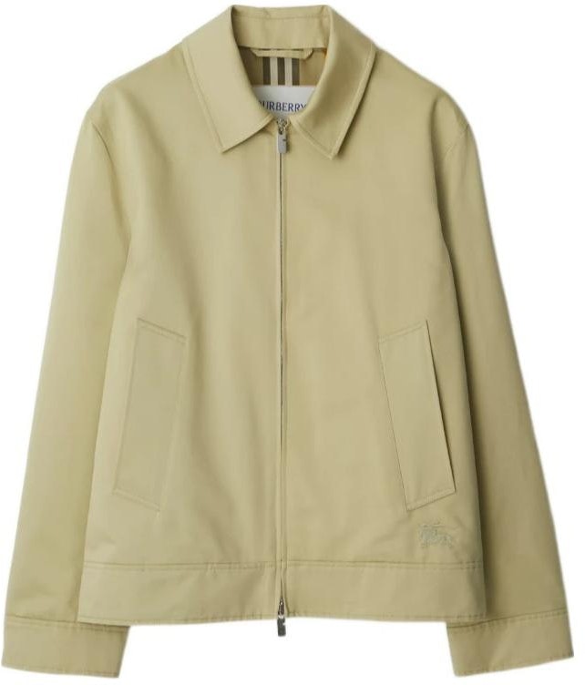 burberry-ss-24-yellow-solid-zip-up-collared-long-sleeve-jacket-80875021