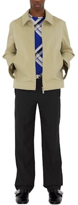 Burberry SS24 Jaket Kuning Zipper Kerah Panjang Lengan 80875021 Details for Burberry SS24 Jaket Kuning Zipper Kerah Panjang Lengan 80875021