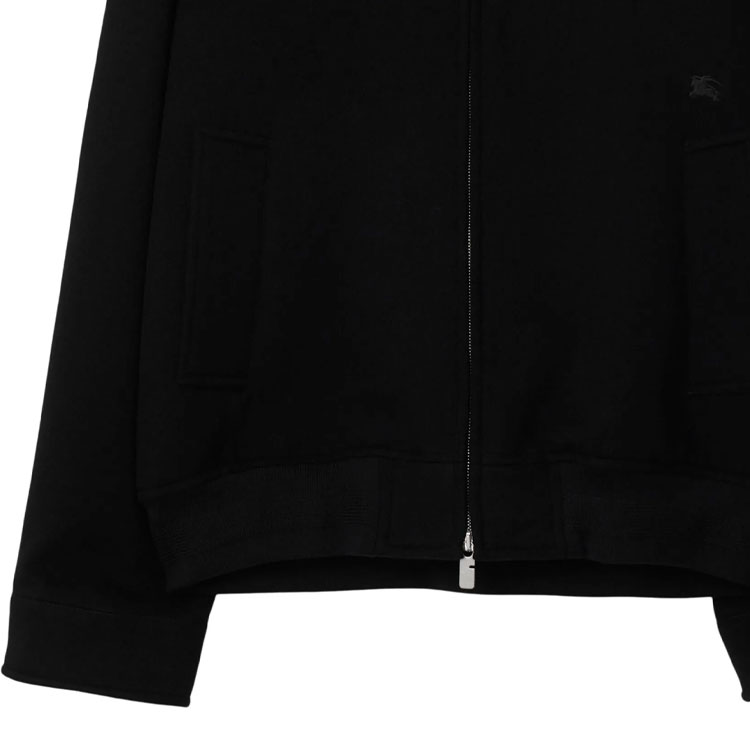 Burberry SS24 Black Solid Color Zip-Up Casual Long-Sleeve Jacket 80932151 圖 7