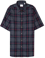 Burberry SS24 Check Short Sleeve Button-Up Shirt Menswear Multicolor 80846921 Burberry SS24 Check Short Sleeve Button-Up Shirt Menswear Multicolor 80846921