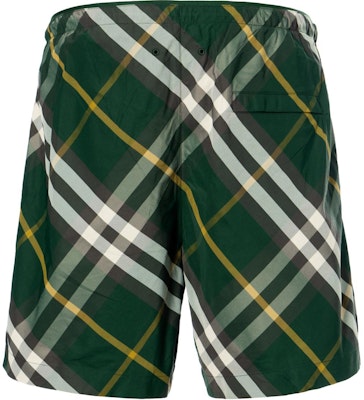 Burberry SS24 Bañador Colorblock Check Verde Hiedra Hombre. 80831621 Lookbook Burberry SS24 Bañador Colorblock Check Verde Hiedra Hombre. 80831621
