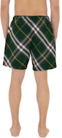 Purchase Burberry SS24 Celana Renang Pria Colorblock Check Ivy Green. 80831621