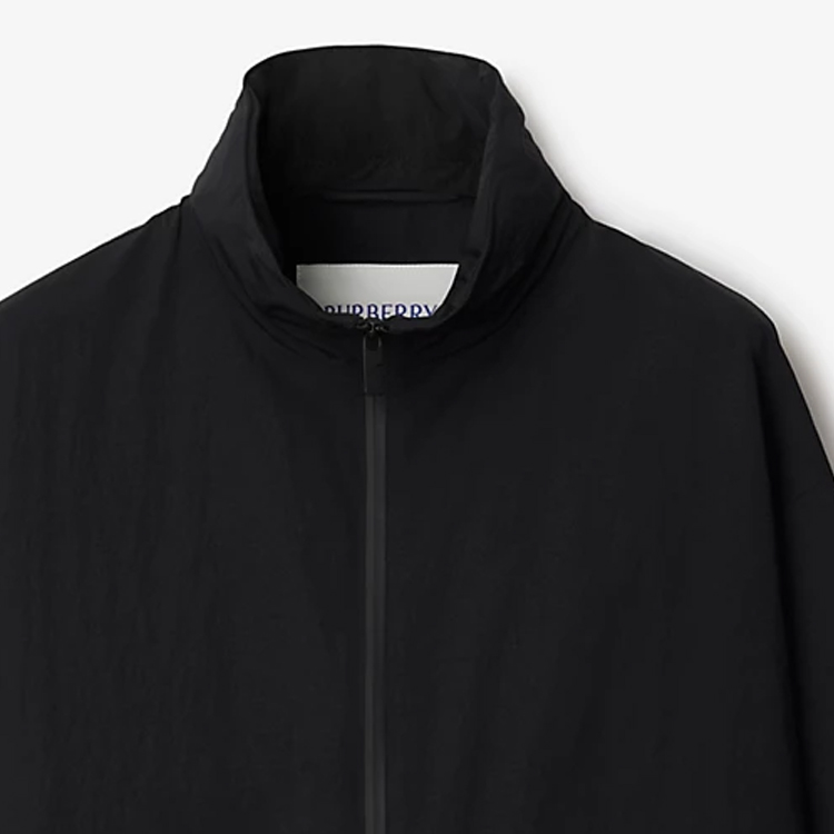 Burberry SS24 Contrast Equestrian Logo Long-Sleeve Jacket Black Men. 80893311 圖 10