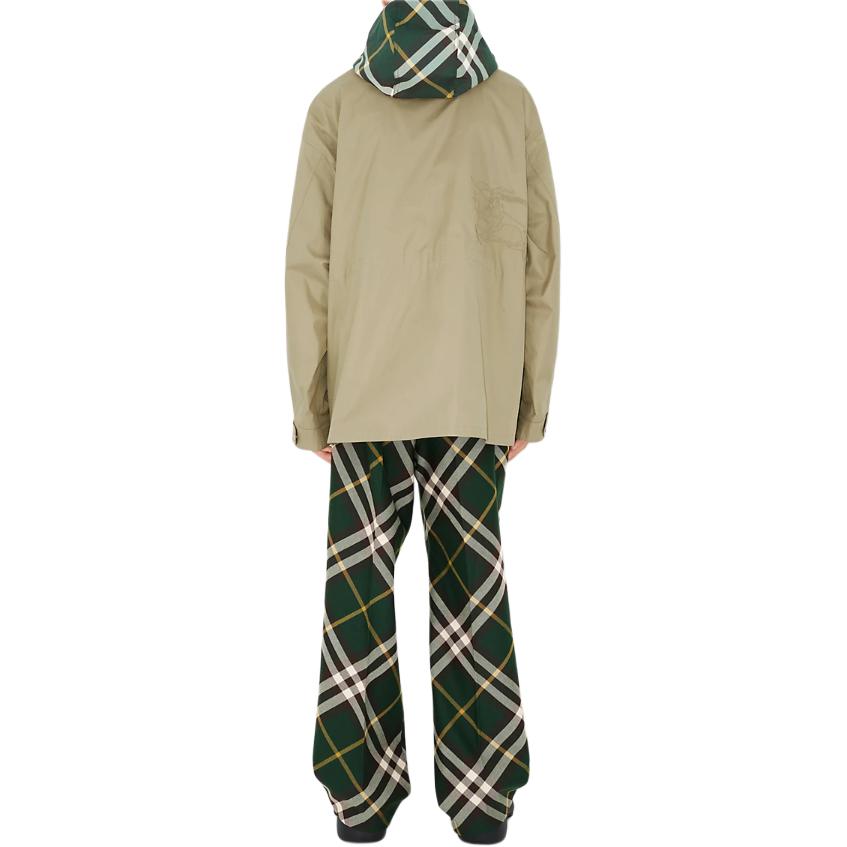 Burberry SS24 Detachable Hood Zip Jacket  - Solid Color Orion Beige. 80836721 圖 6