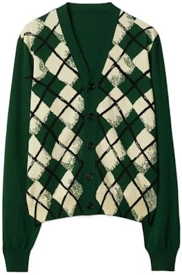 Burberry SS24 Diamond V-Neck Button Long Sleeve Knit Sweater Ivy Green Mens. 80831831 Buy Burberry SS24 Diamond V-Neck Button Long Sleeve Knit Sweater Ivy Green Mens. 80831831