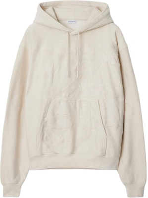 バーバリー SS24 刺繍プリント ルーズフィット フーディー トンドラカラー. 80995621 Order バーバリー SS24 刺繍プリント ルーズフィット フーディー トンドラカラー. 80995621