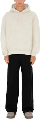 バーバリー SS24 刺繍プリント ルーズフィット フーディー トンドラカラー. 80995621 Lookbook バーバリー SS24 刺繍プリント ルーズフィット フーディー トンドラカラー. 80995621